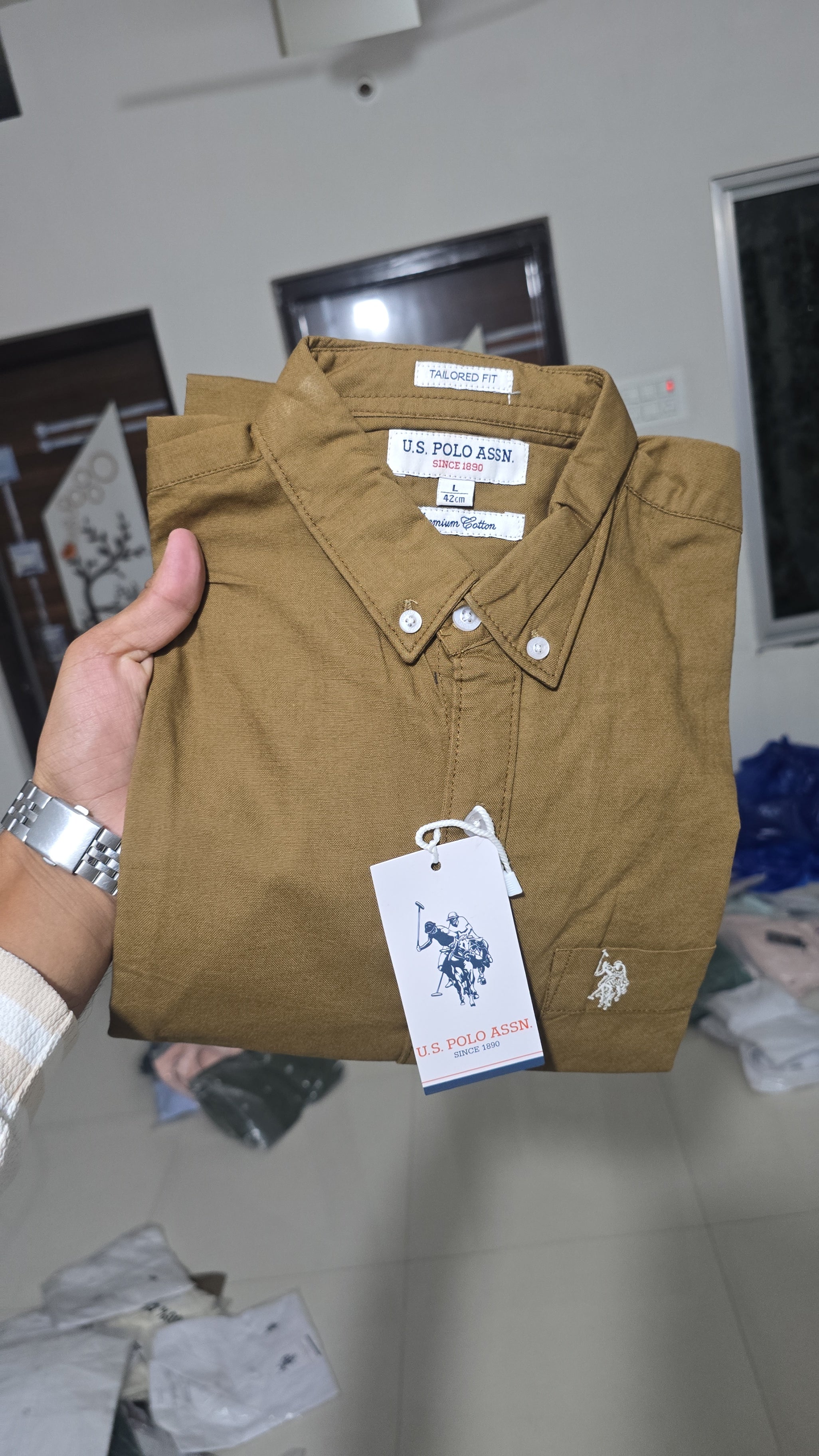 Uspolo Oxford cotton shirts