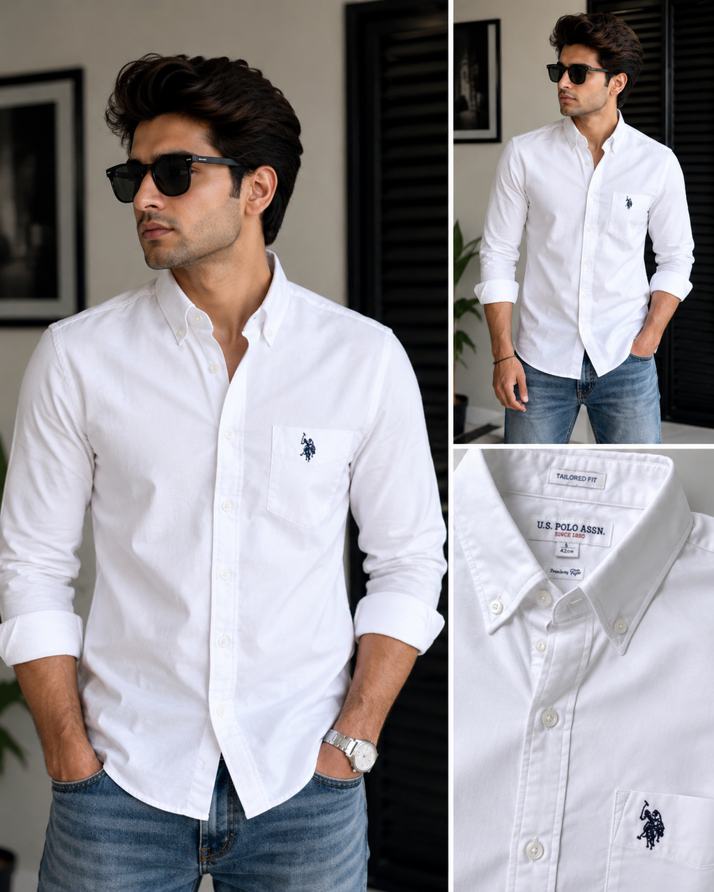Uspolo Oxford cotton shirts