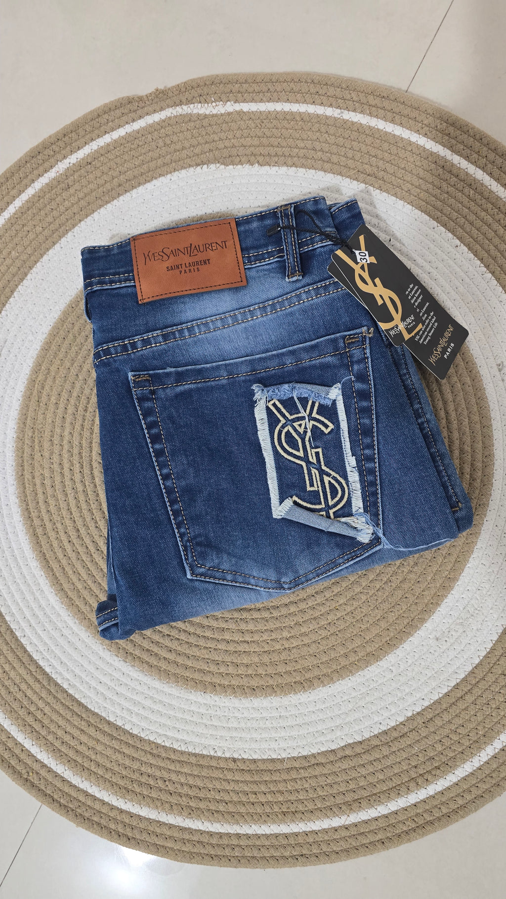 Denim bootcut jeans