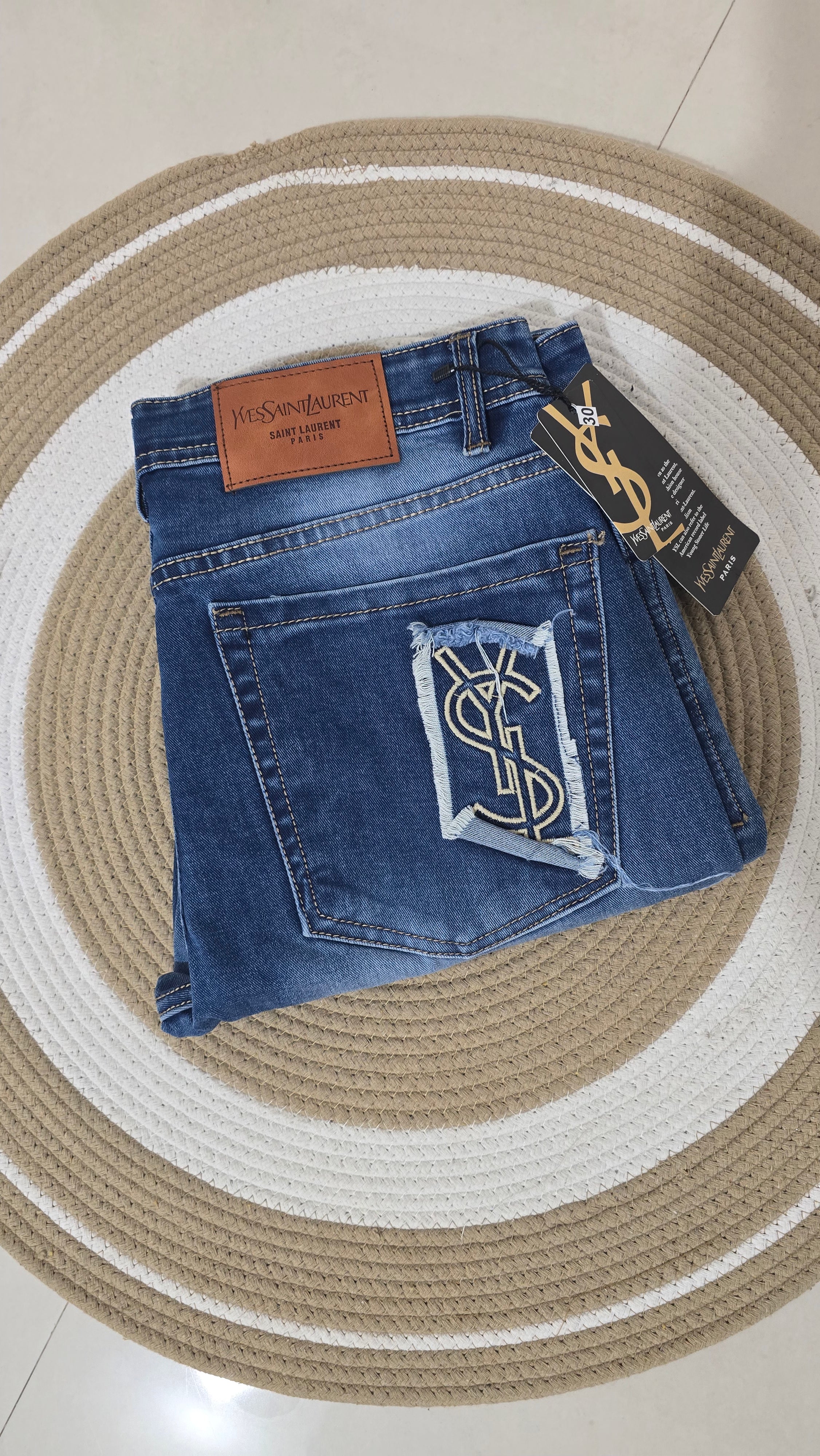 Denim bootcut jeans