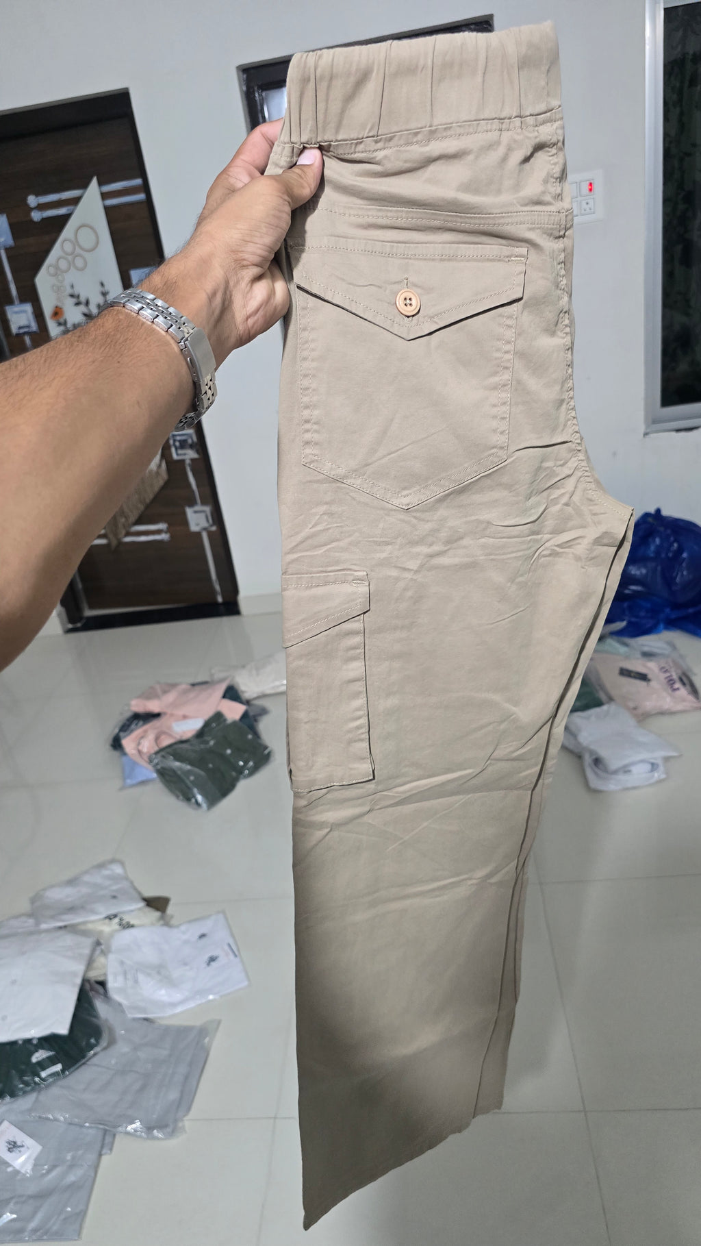 Cargo pants Straight fit