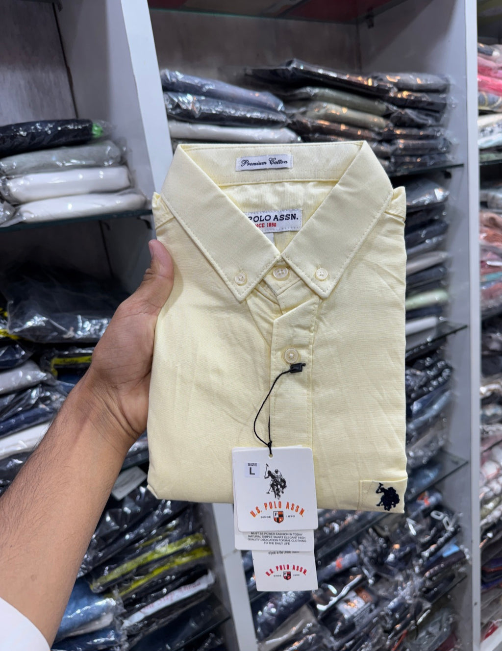 Uspolo Oxford cotton shirts