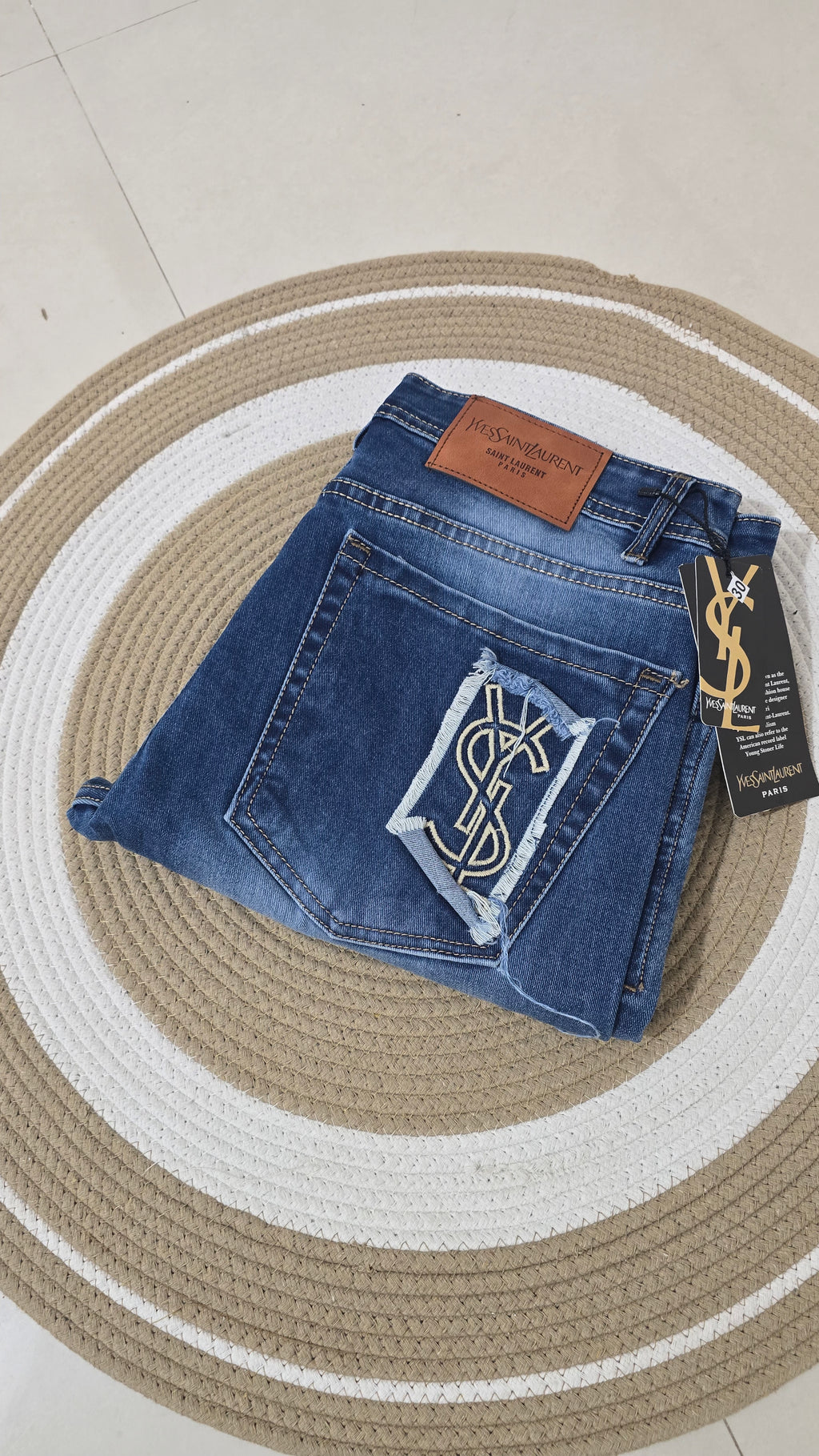Denim bootcut jeans