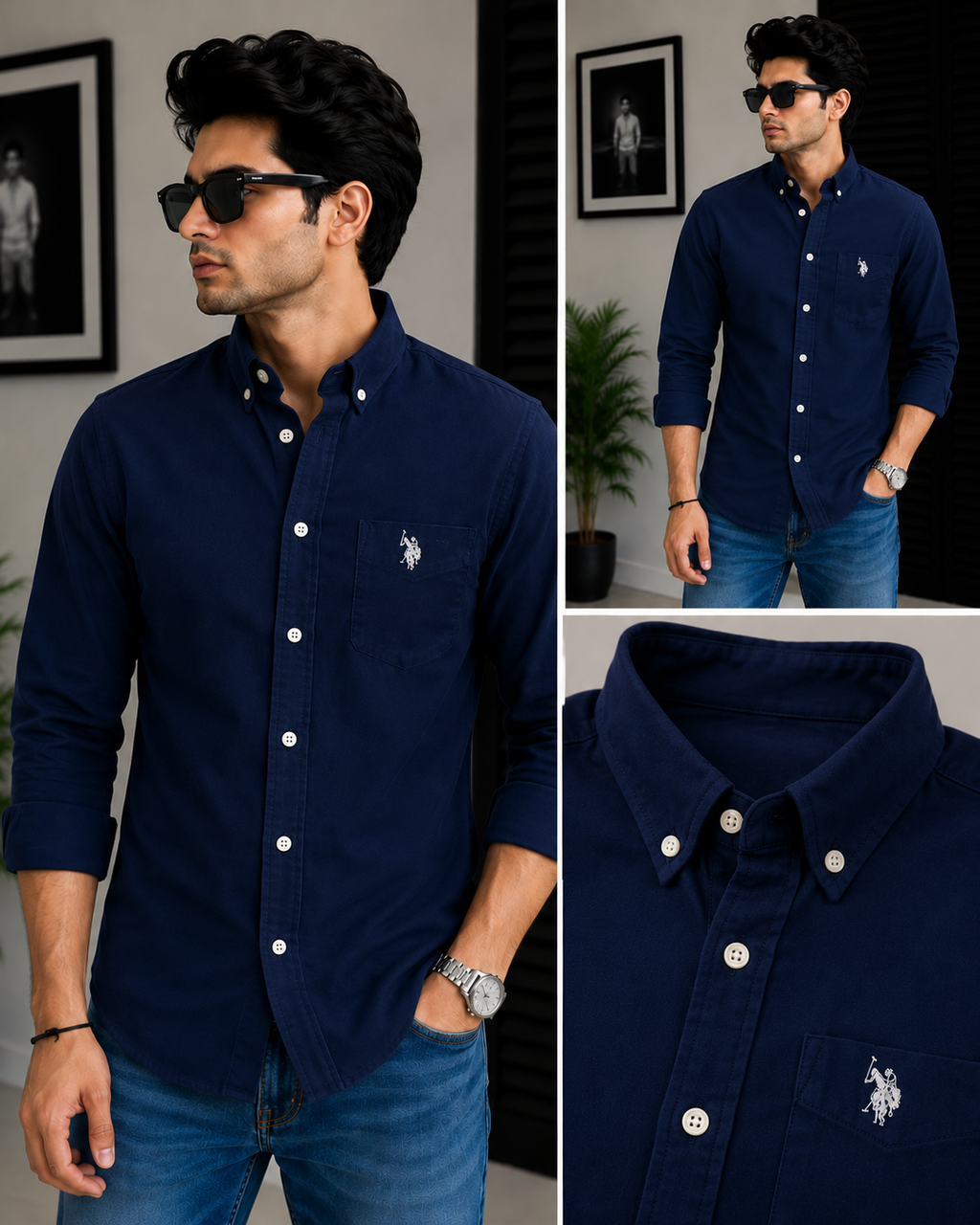 Uspolo Oxford cotton shirts