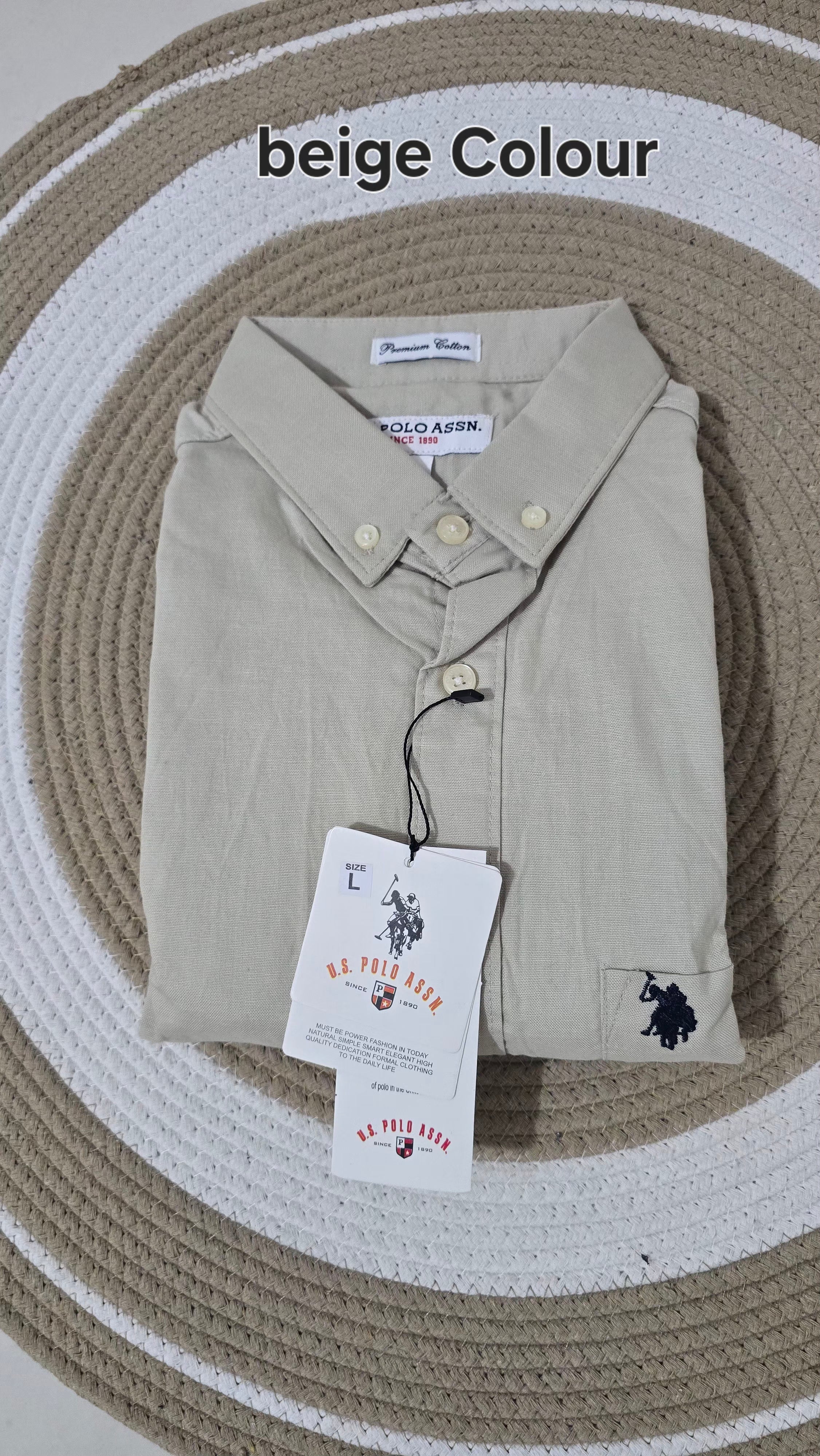 Uspolo Oxford cotton shirts