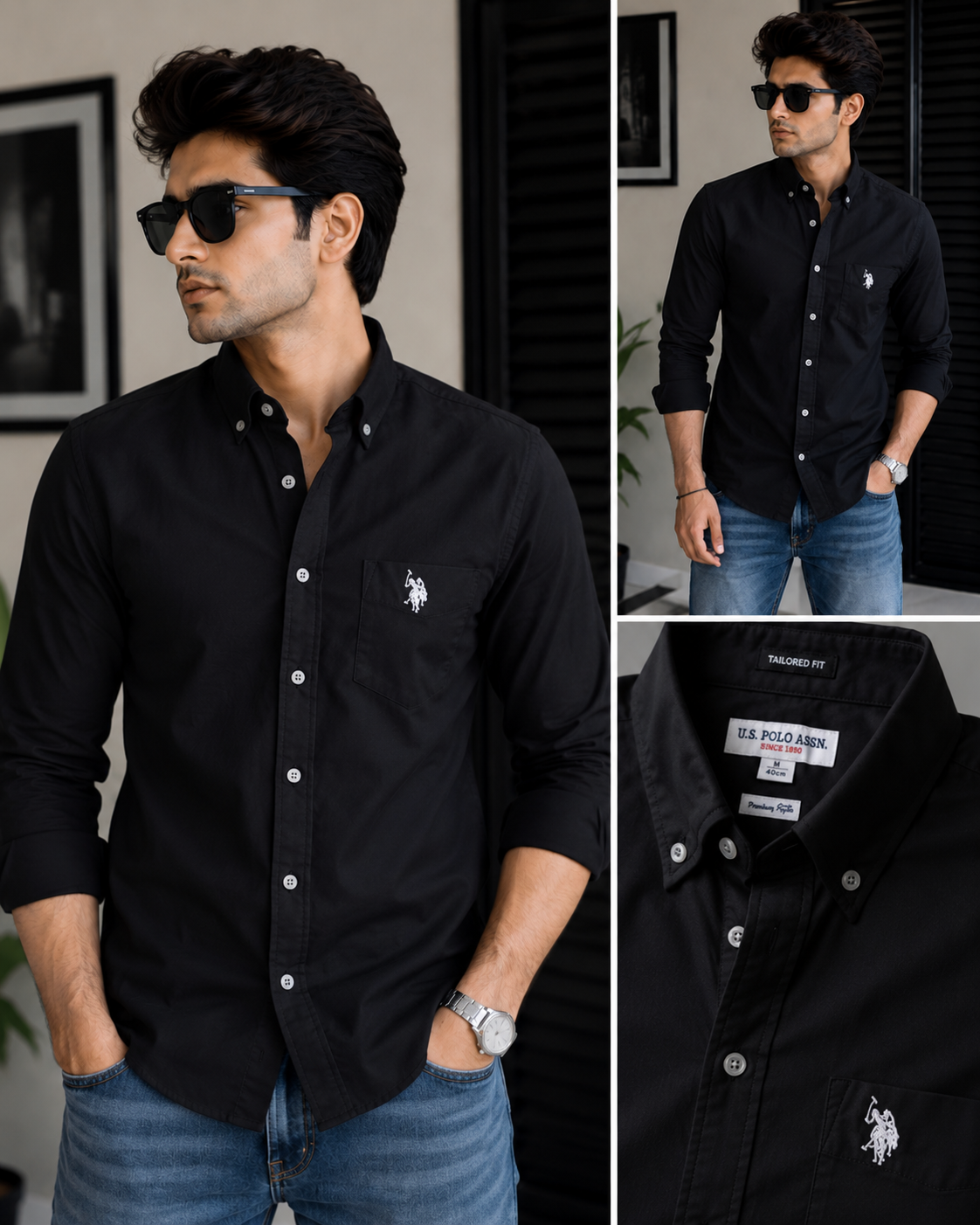 Uspolo Oxford cotton shirts