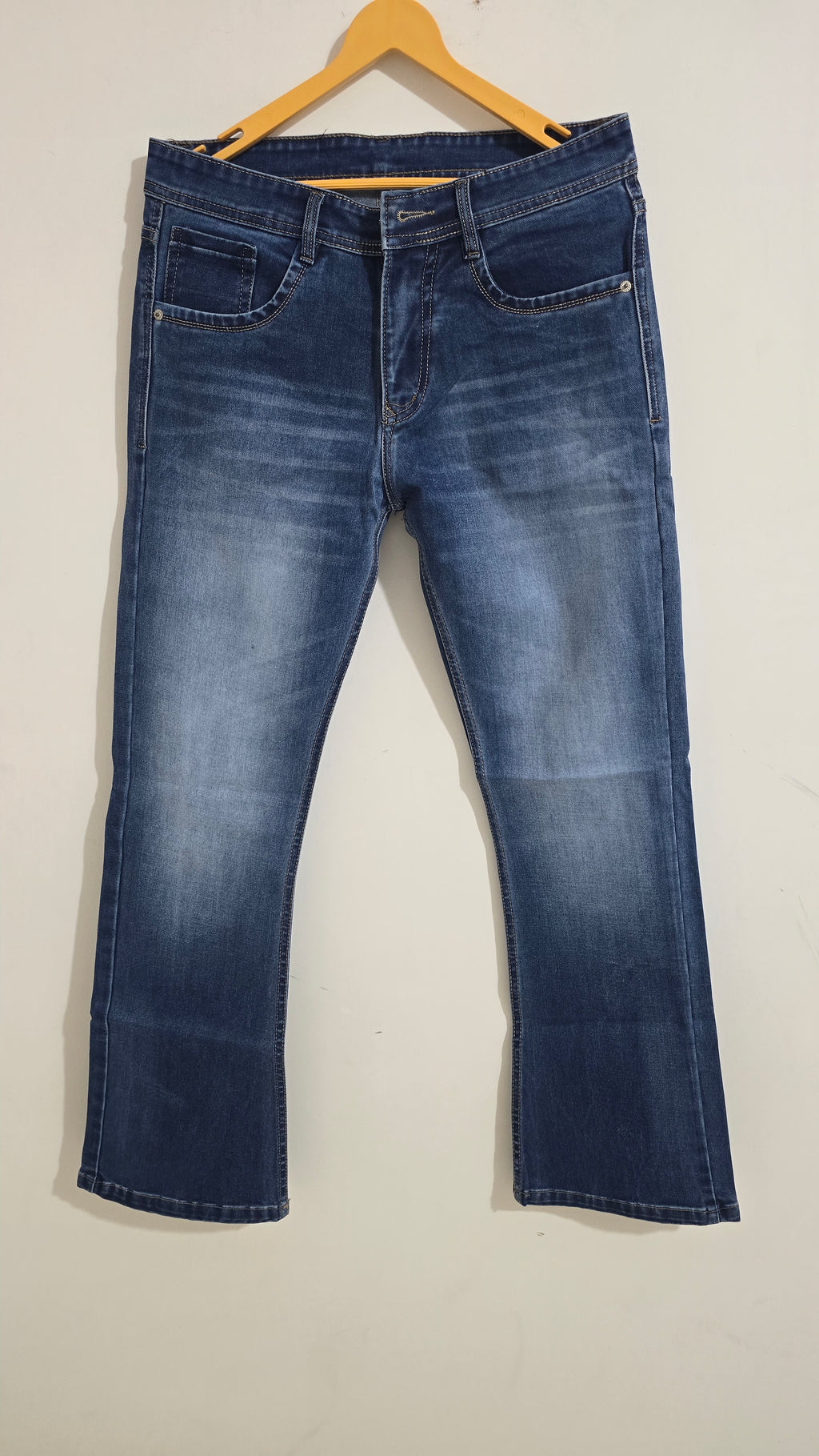 Denim bootcut jeans
