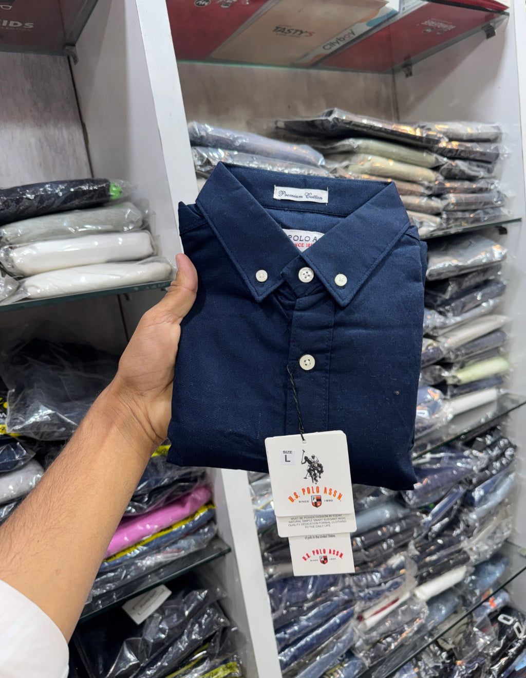 Uspolo Oxford cotton shirts